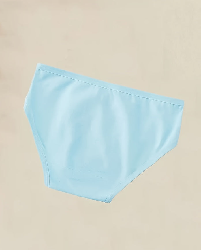 Girls' Cartoon Briefs 8-Pack in Random Mixed Colors with Animal Prints for Everyday Underwear Changes