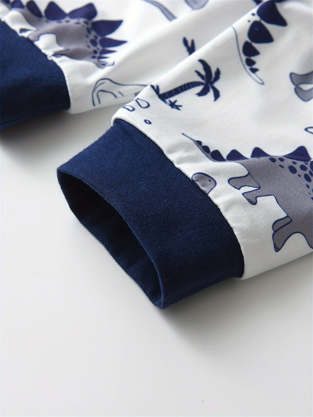 Baby Boy Outfit Set with a Little Brother Bodysuit and Dinosaur Pants in a Matching Three-Piece Design