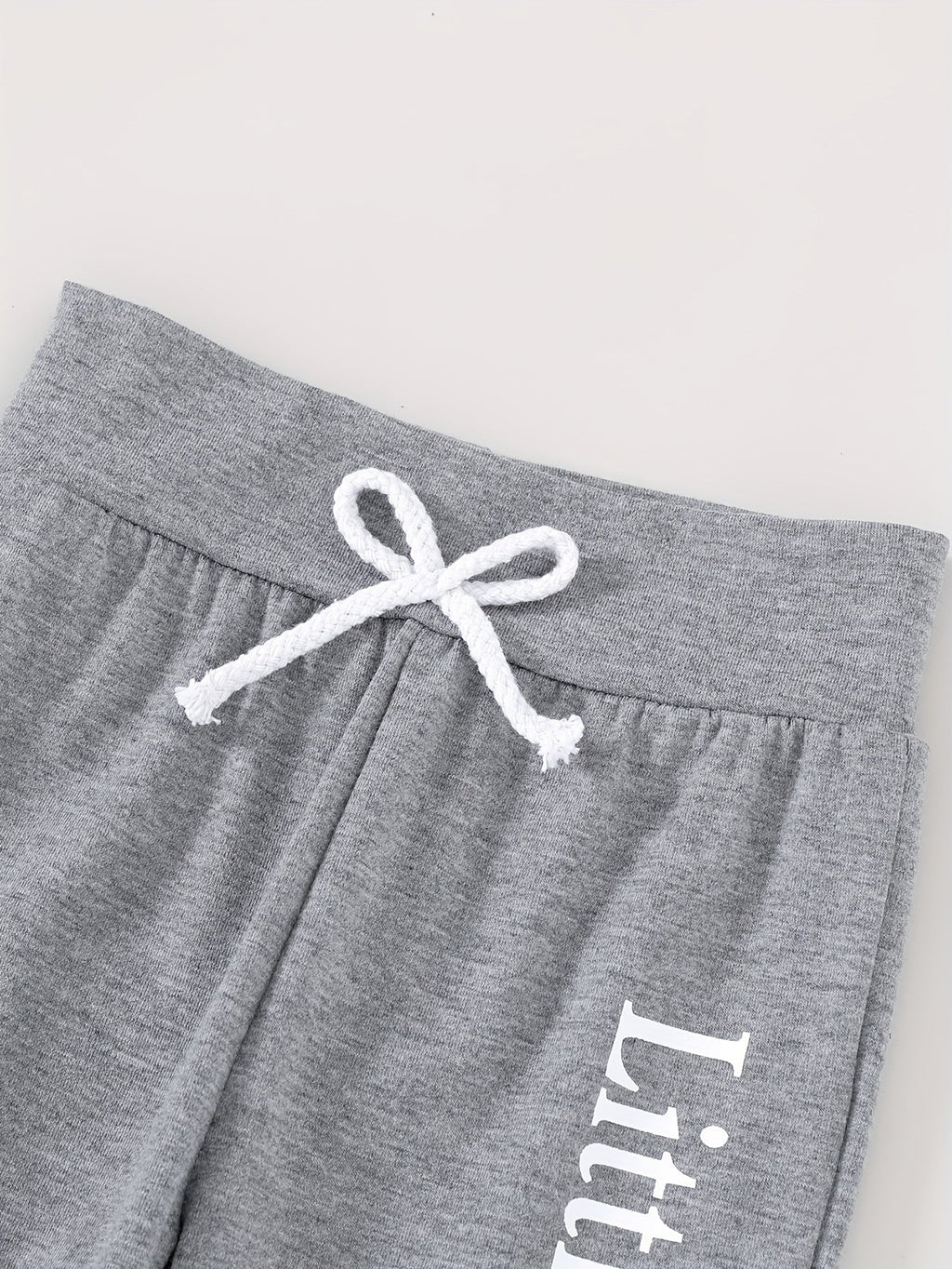 Baby Boys' Daddy and Me Pants Set with a Fist-Bump Bodysuit and Gray Knotted Hat for Everyday Outfits