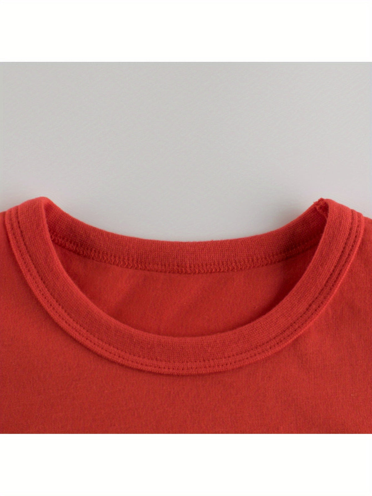 Boys' Built Different Cotton T-Shirt with Colorful Block Lettering and Short Sleeves for Summer