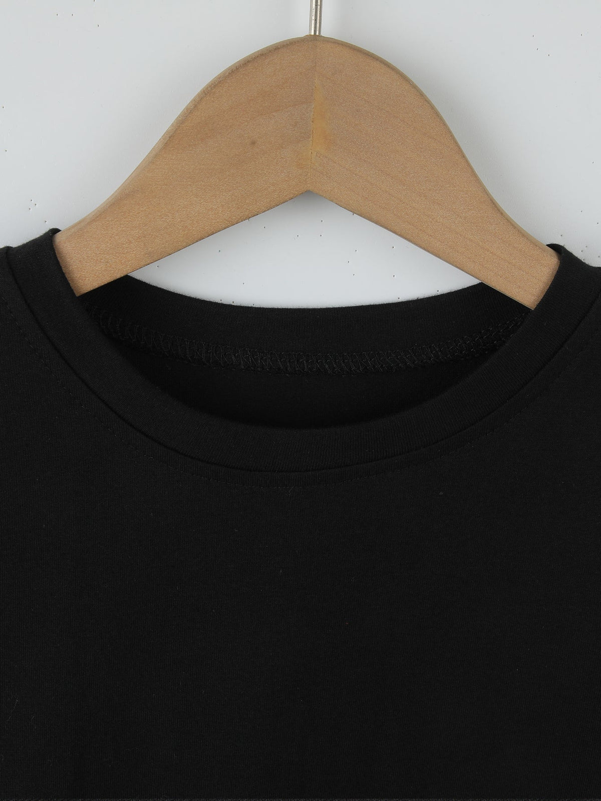 Boys' Papa's Boy Cotton T-Shirt in Black with White Script Lettering and Short Sleeves for Casual Family Outfits