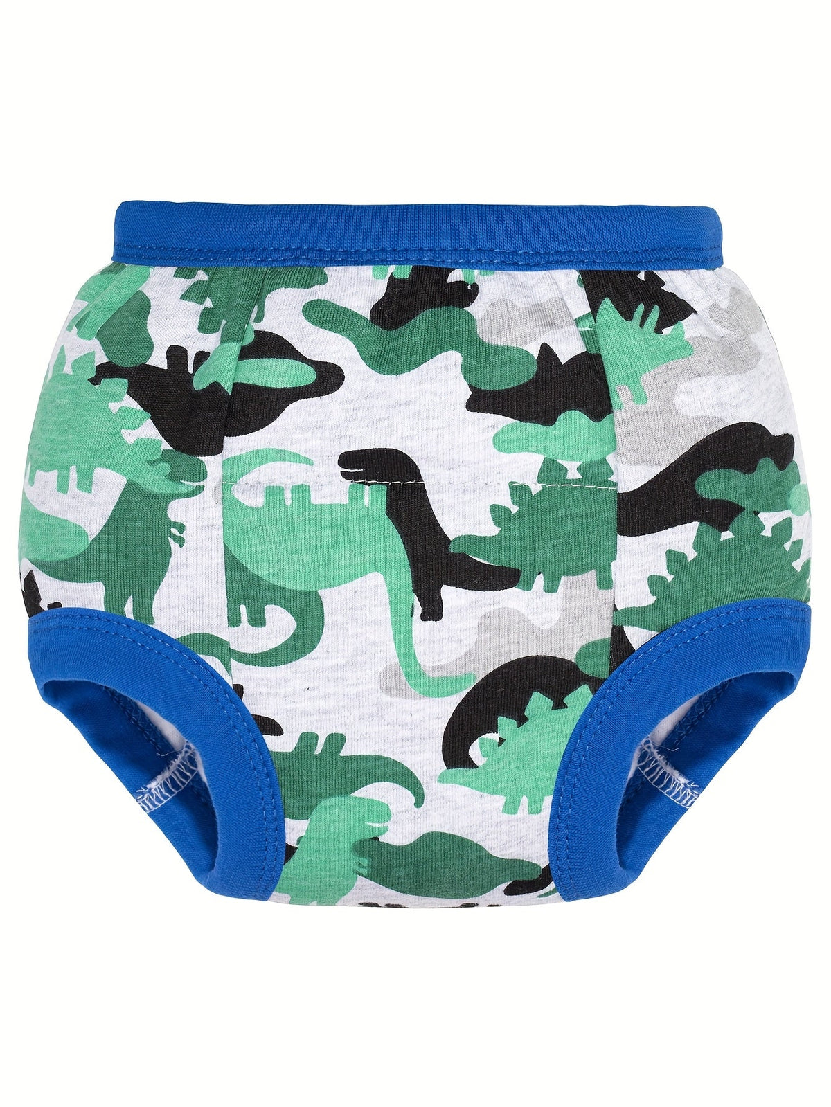 Boys' Dinosaur Potty Training Pants Ten Pack with Cotton Outer and Lining for Supervised Daytime Use