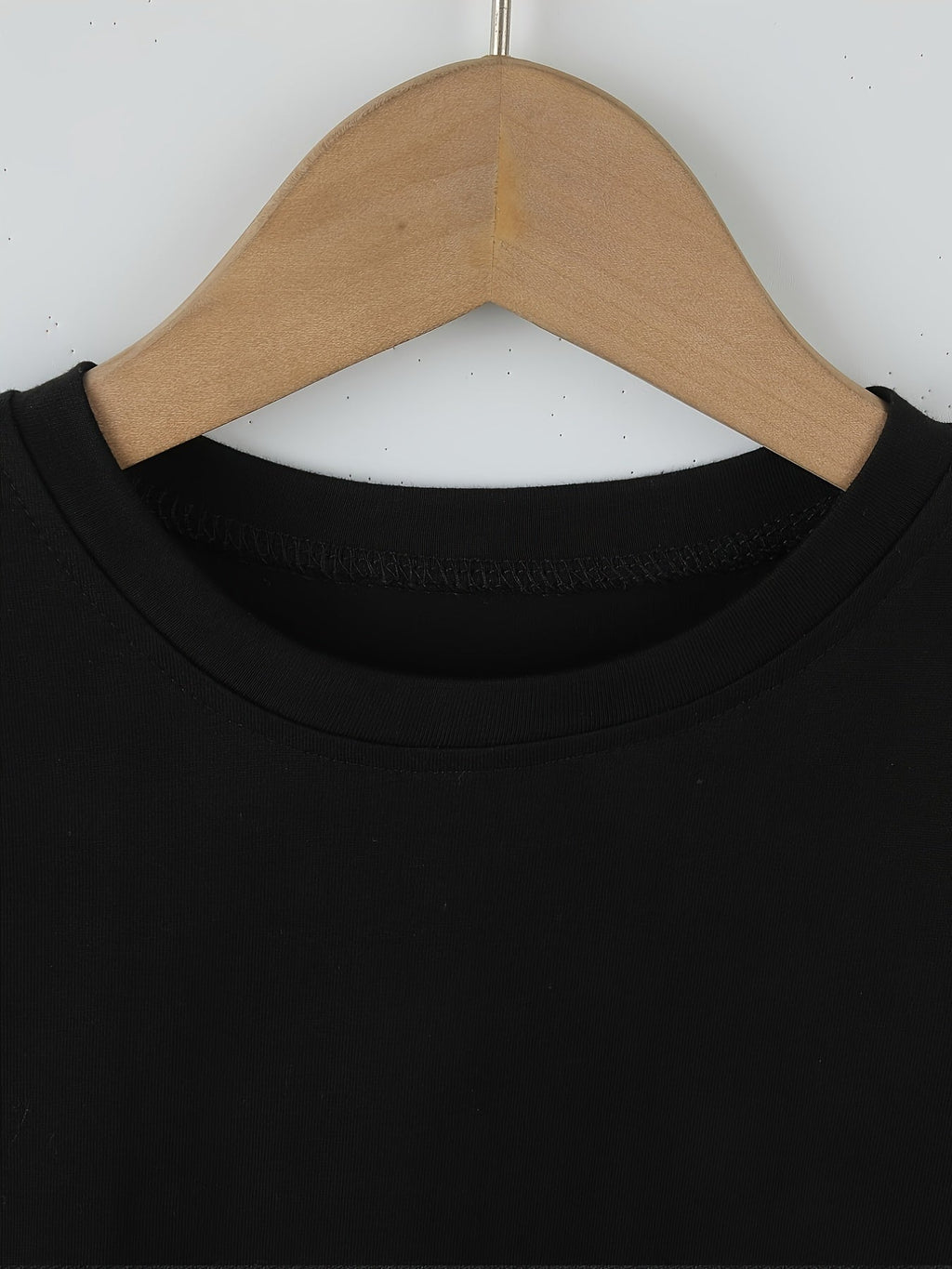 Boys' When God Made Me Graphic T-Shirt in Black with Orange and Yellow Lettering for Casual Wear