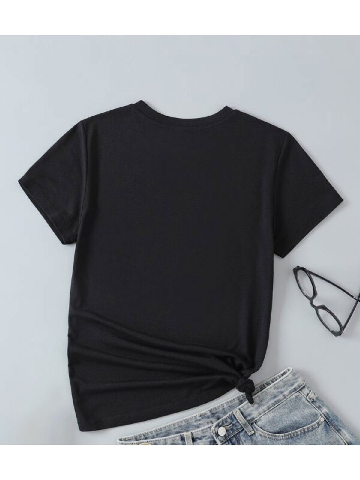 Girls' My Papa Is Lucky to Have Me T-Shirt in Black with Pink and Yellow Lettering for Family Outings