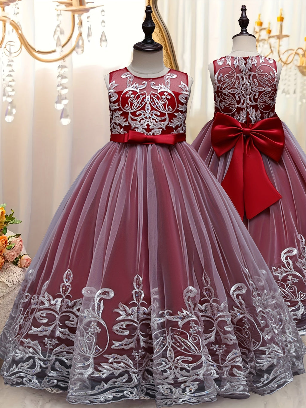 Girls' Floral Dress