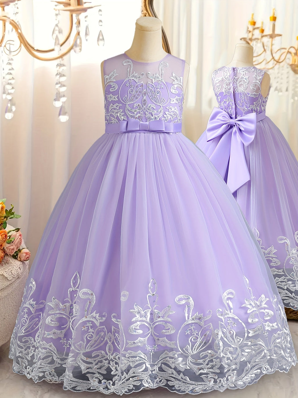 Girls' Floral Dress