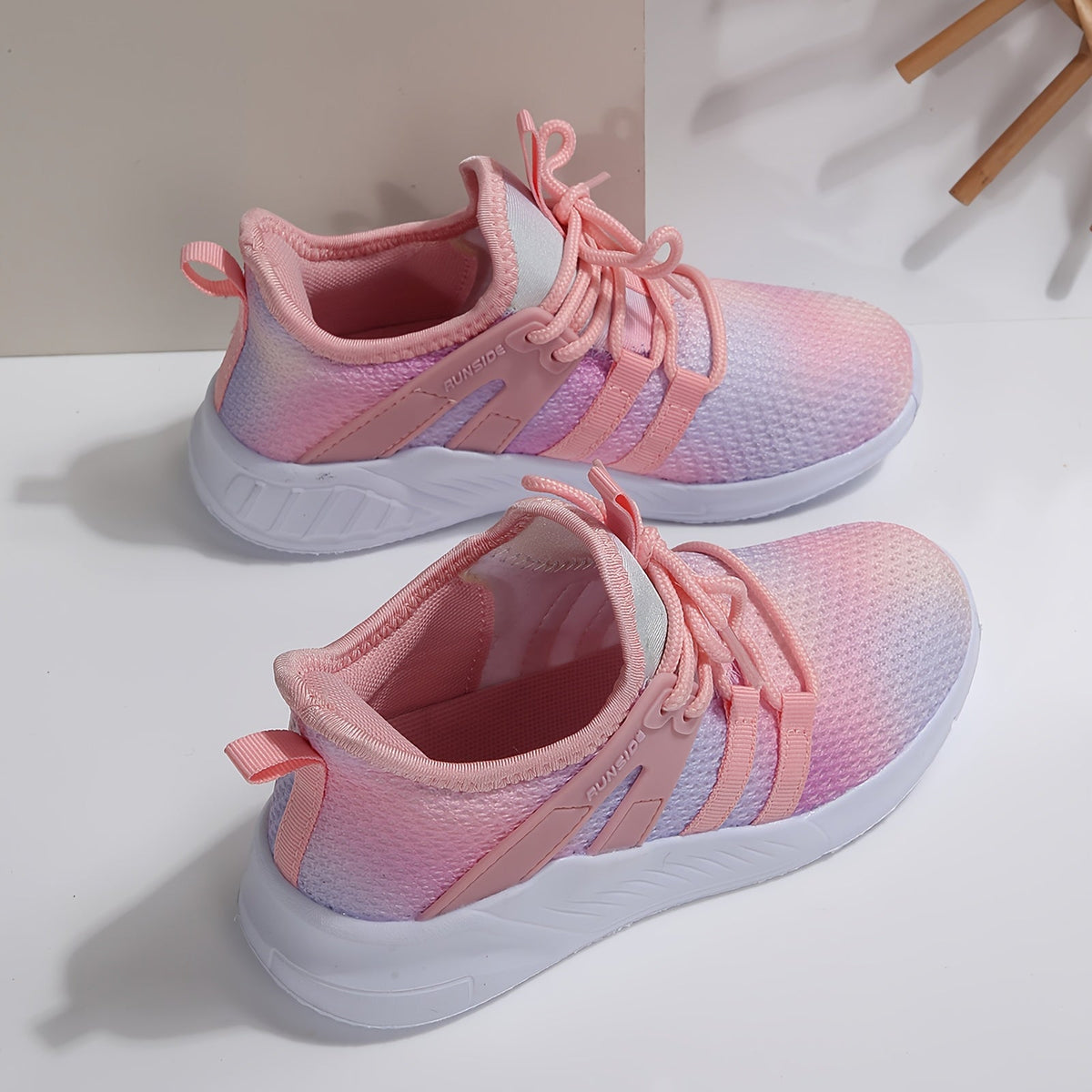 Kids' Athletic Shoes - Breathable Mesh & Cushioned Comfort