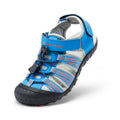 Kids' Closed-Toe Sport Sandals with Bungee Laces and Adjustable Ankle Straps for Summer Outdoor Play